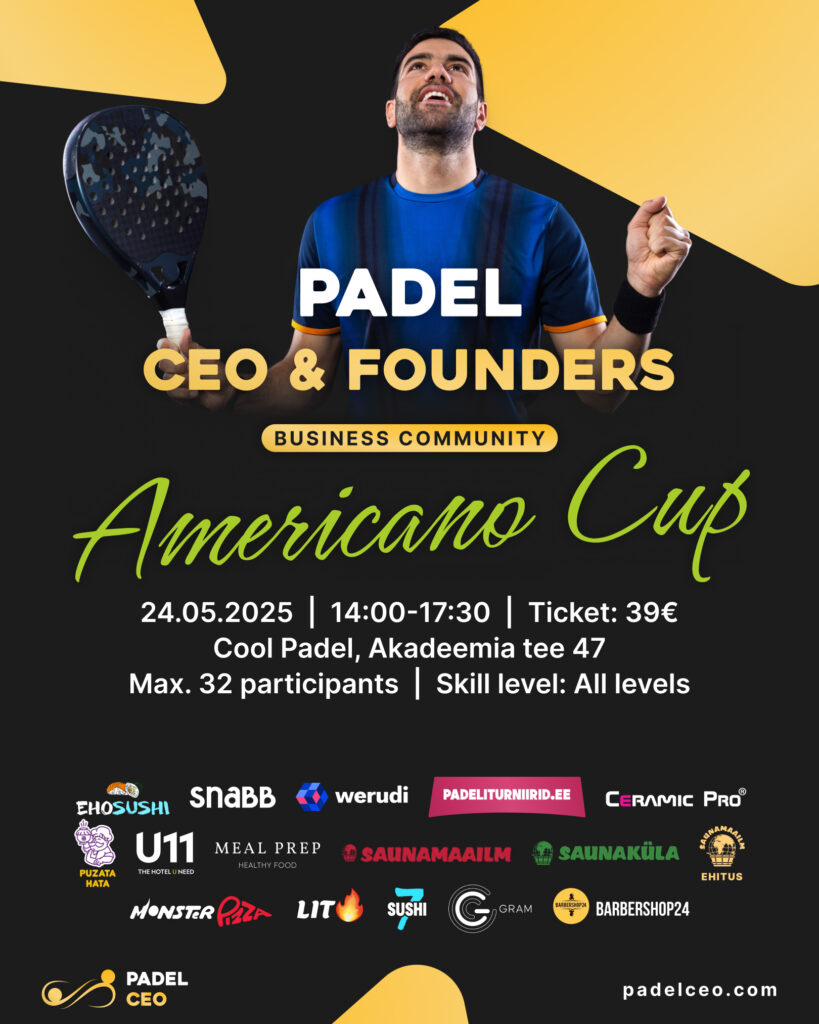 PadelCEO: Americano Cup 26.04 by werudi.com