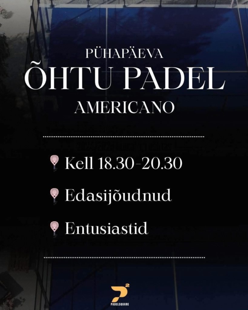 Õhtu Padel