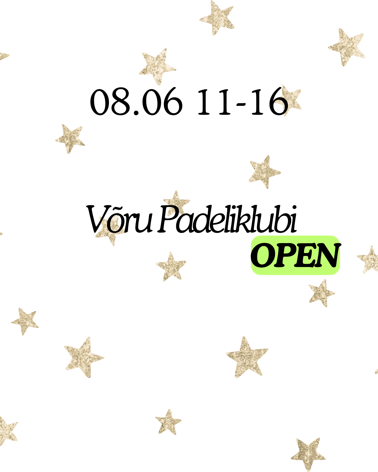 Võru Padeliklubi Open 08.06