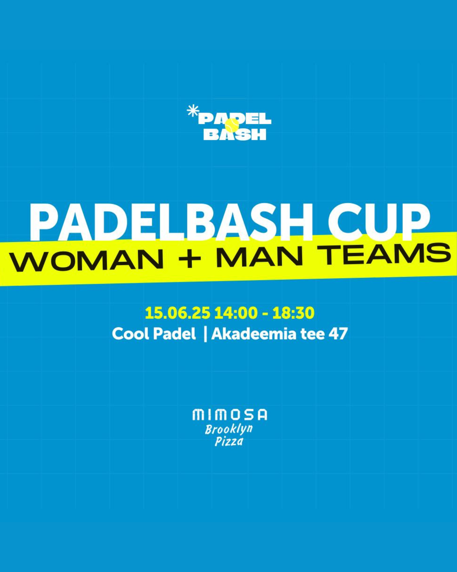 PADELBASH MIX CUP x MIMOSA