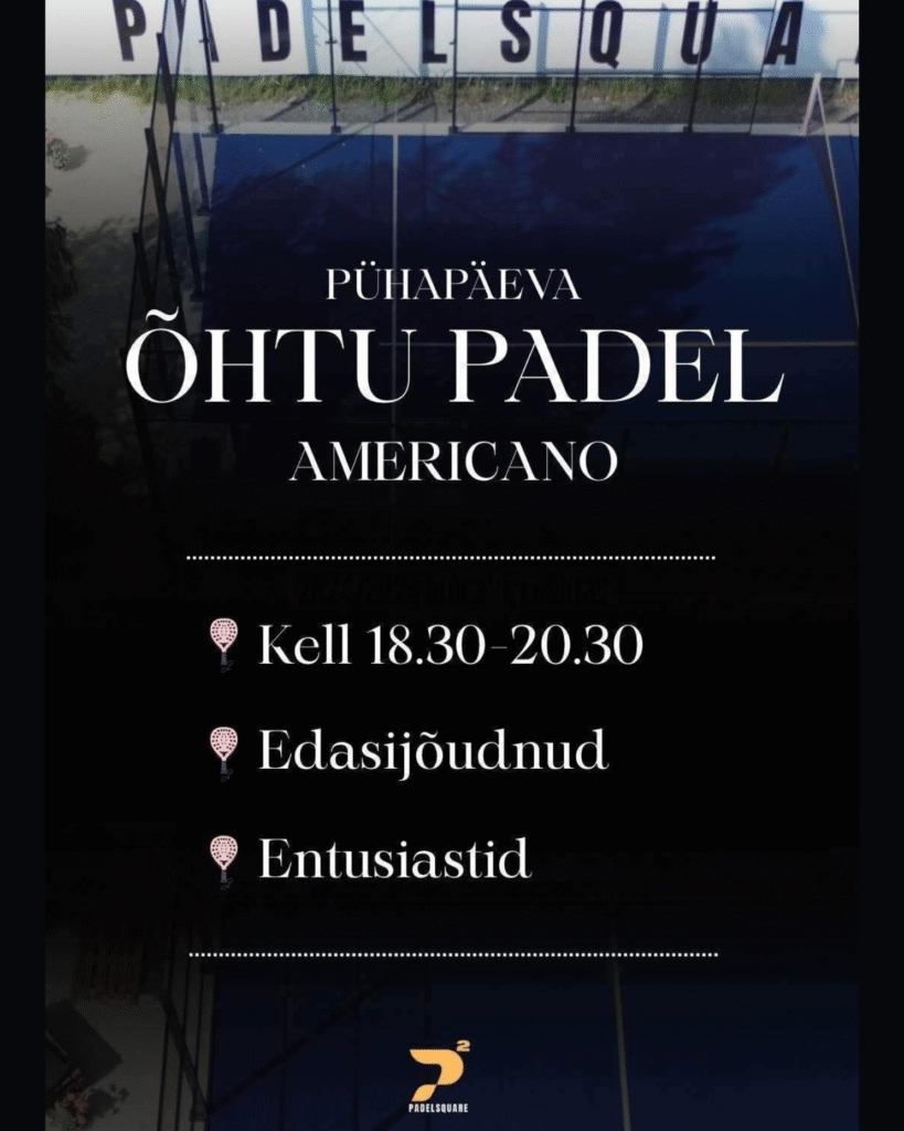 Õhtu Padel