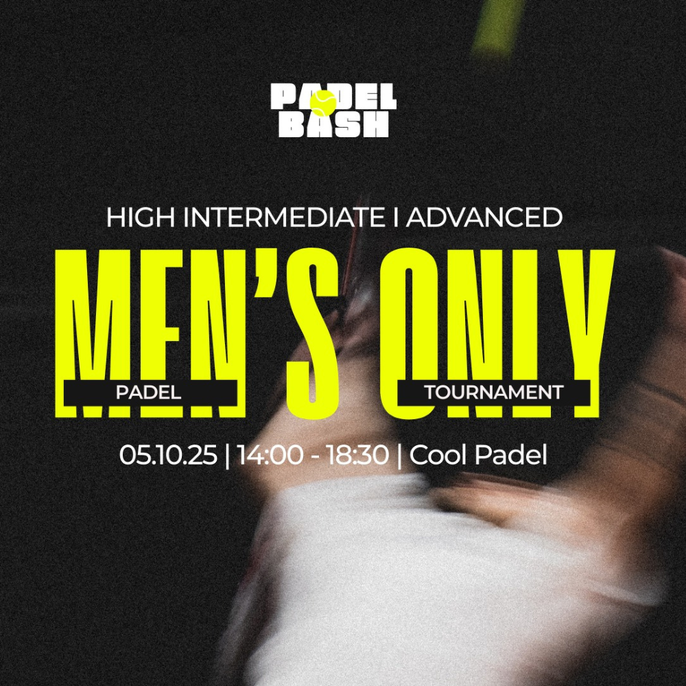 MEN’S ONLY by PadelBash