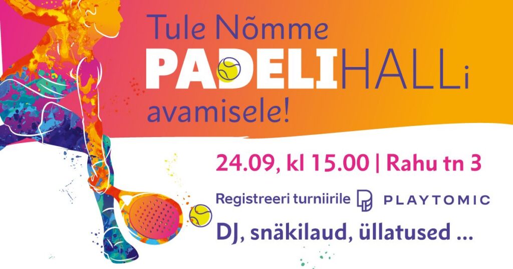 Forus SK Nõmme padelihalli avaturniir