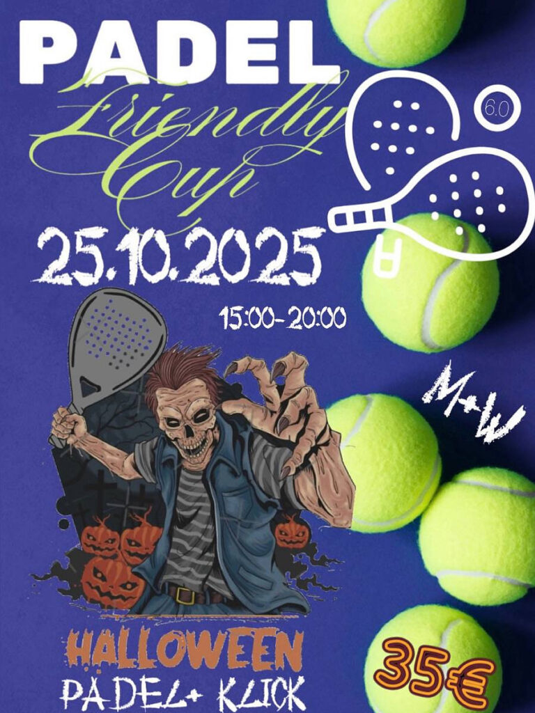 PADEL FRIENDLY CUP: HALLOWEEN EDITION