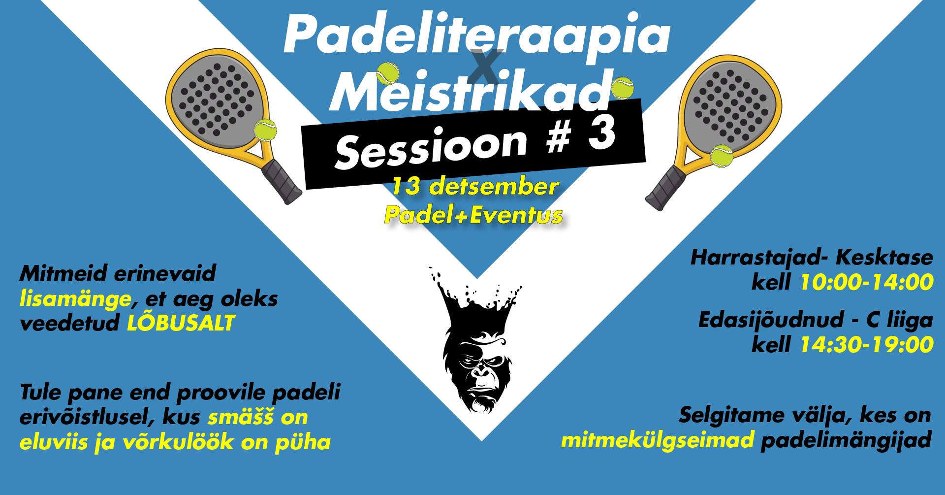Padeliteraapia x Meistrikad