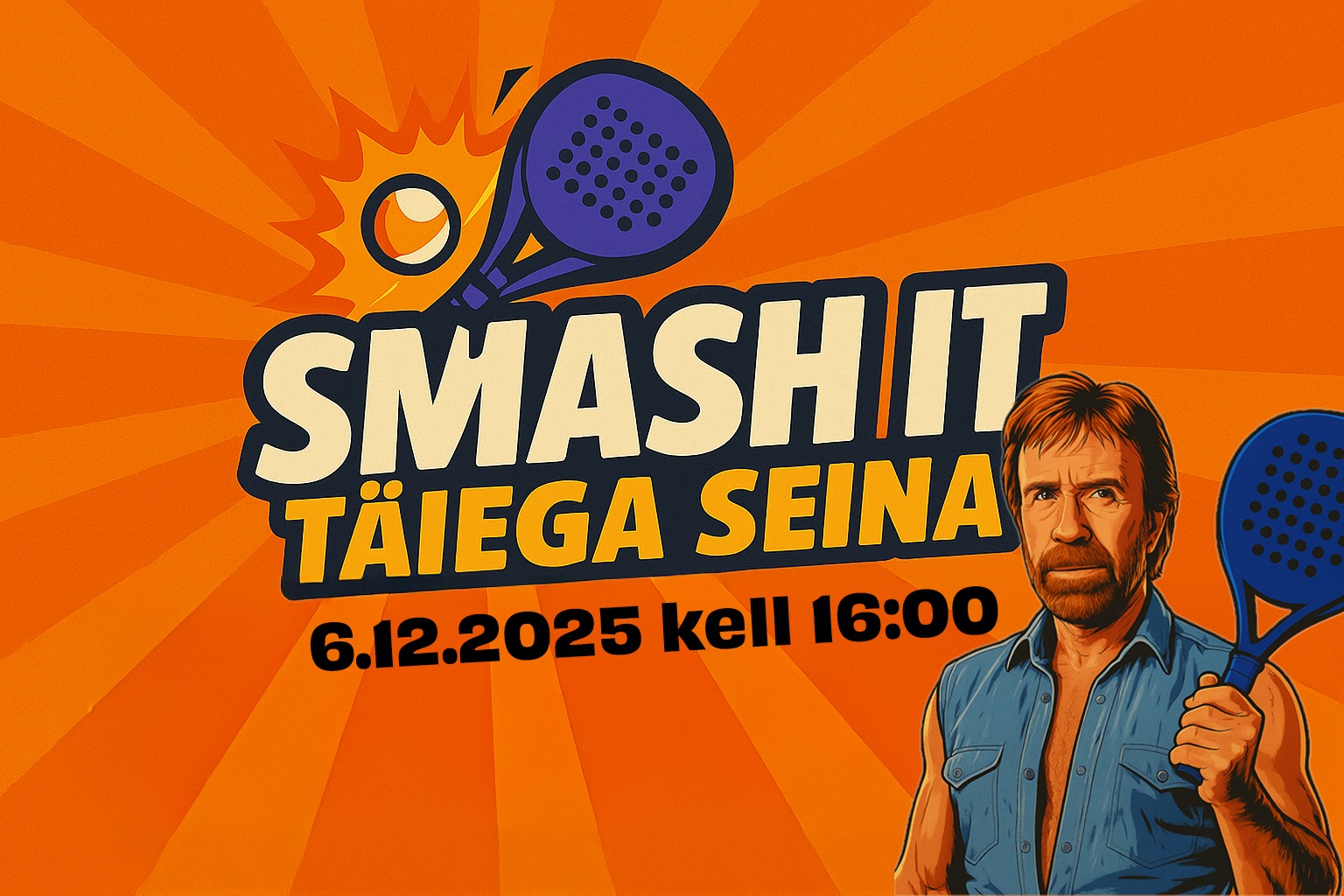 SMASH IT padel: Chuck Norris Christmas Special