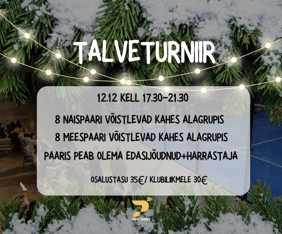 TALVETURNIIR PÄRNUS