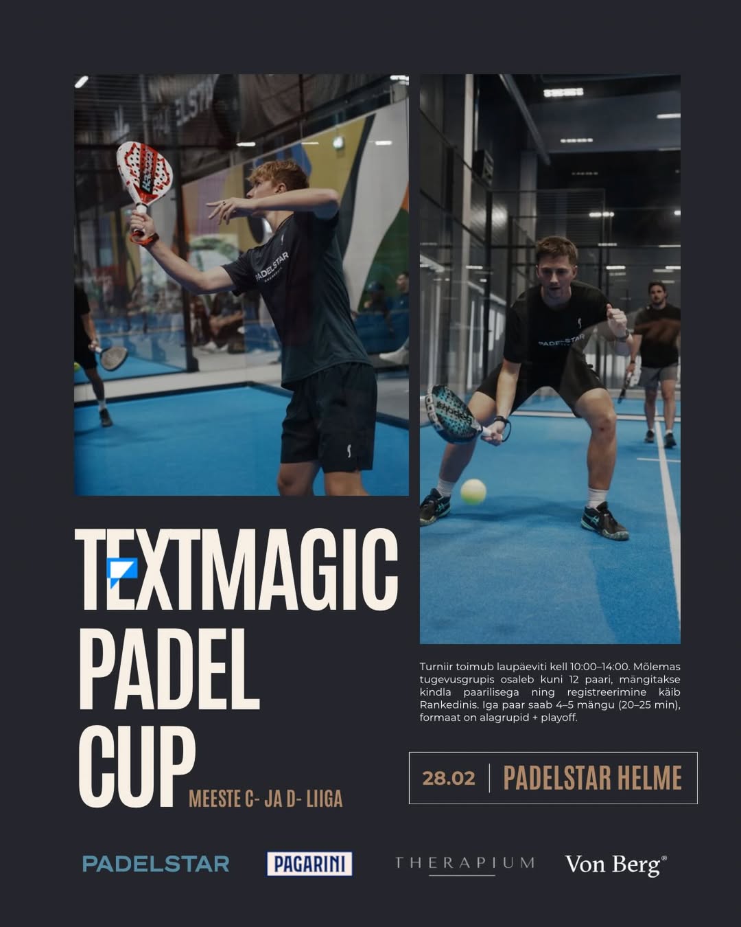 Textmagic Padel Cup x Padelstar